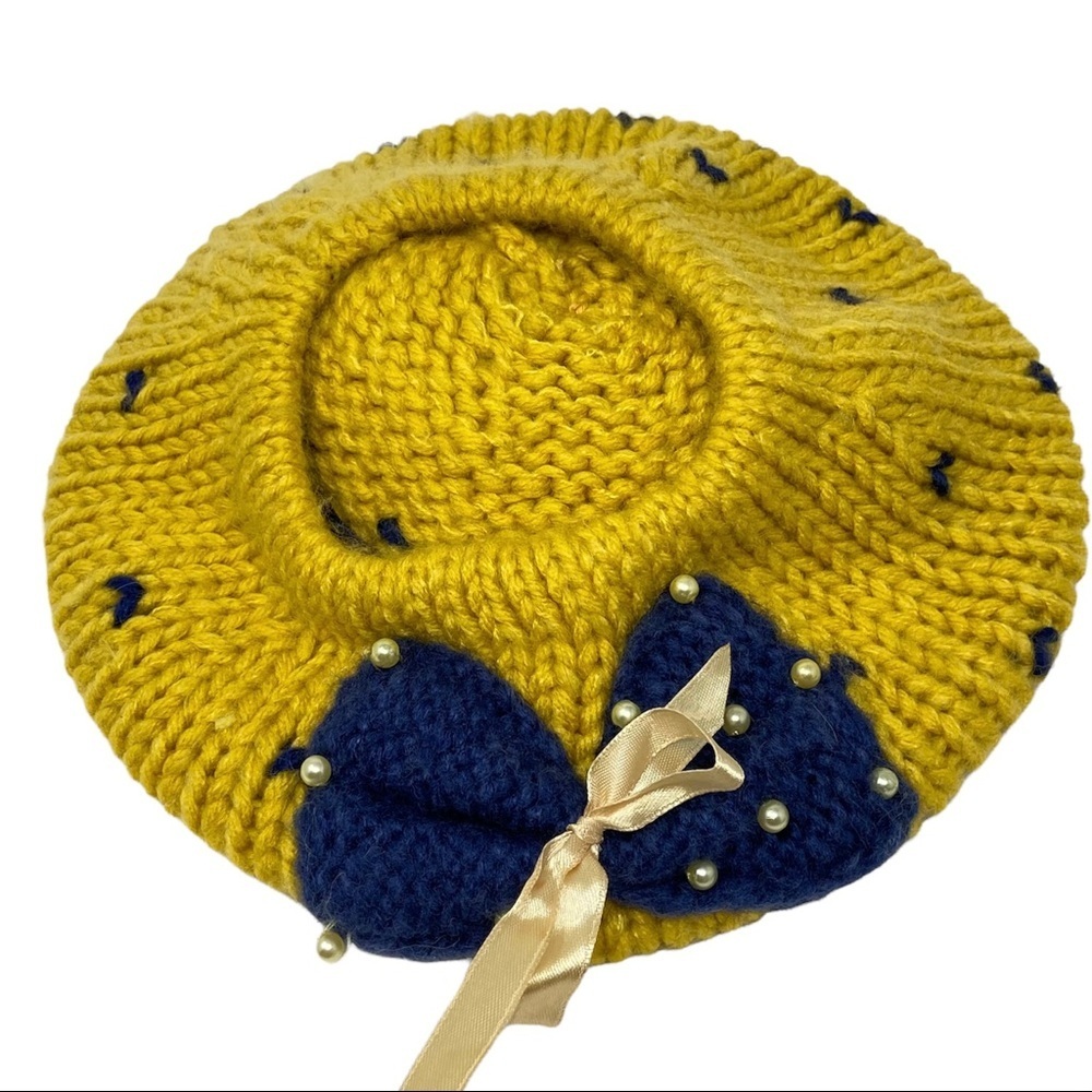 Jamont Headwear Yellow & Blue Fashion Cap NWT - Picture 3 of 5